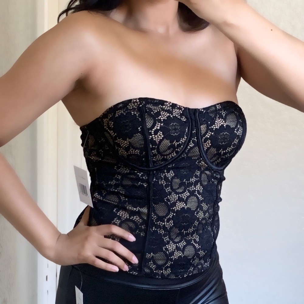 NWT G by GUESS Bustier Top